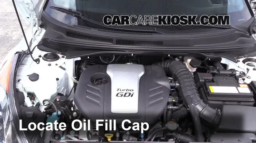 2013 Hyundai Veloster Turbo 1.6L 4 Cyl. Turbo Oil